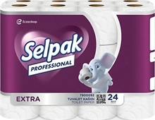 Toiletpapir Selpak pro hvid 2 lags, 72 rl, 20,3 meter