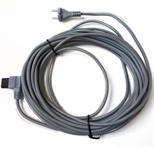 Ledning easy clean compact lll 15 meter kabel grå m/ stik