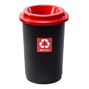 affaldsspand Eco Rød 50 liter