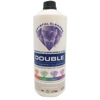 Crystal Cleaner Double tæpperens 1 liter