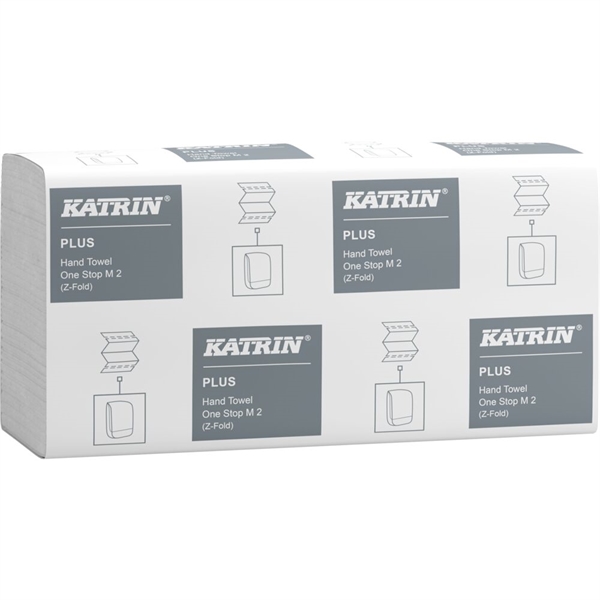 Katrin Plus 87303 håndklædeark M2, Z-fold, 2-lags 3024 ark