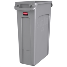 Affaldsspand, Rubbermaid  grå,  87 L