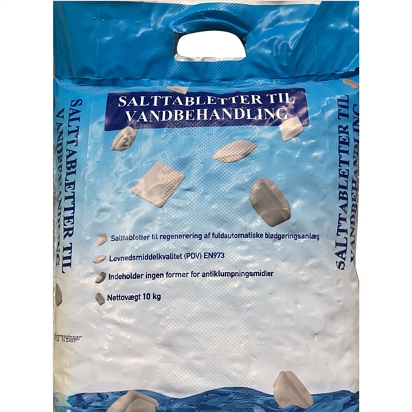 Salttabletter t/opvaskemaskine 10kg/pak (70 stk)