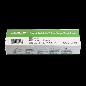 Corona hjemmetest til næsen, Boson SARS-CoV-2 Antigen, 5 stk/pk