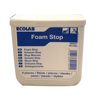 Ecolab FOAM STOP 9stk/bøtte