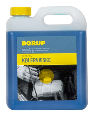 borup kølervæske 2,5 l.