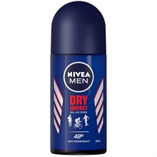 Deodorant, Nivea, 50 ml, 48 hour, til mænd, med parfume 1 stk