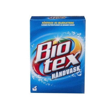 Bio-tex, til iblødsætning og vask i hånden, 600 g x 15 stk/krt