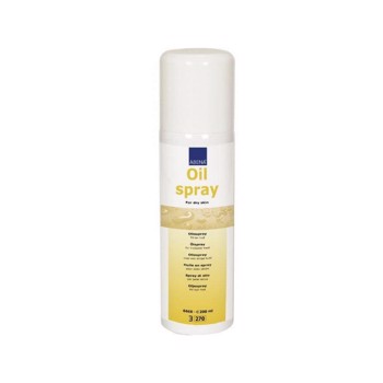 Hudplejeolie Spray U/farve & parfume 200ml 12 stk