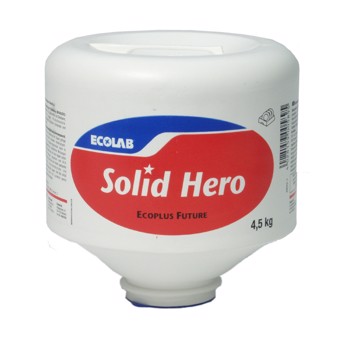 Ecolab SOLID Hero med klor, 4x4,5 kg