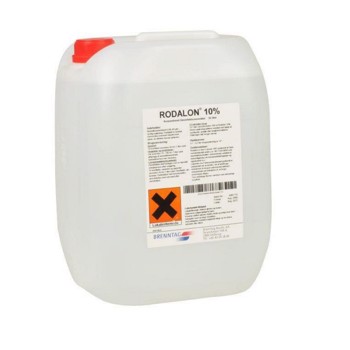 Overfladedesinfektion, Rodalon, 10 % v2, klar, 10 liter