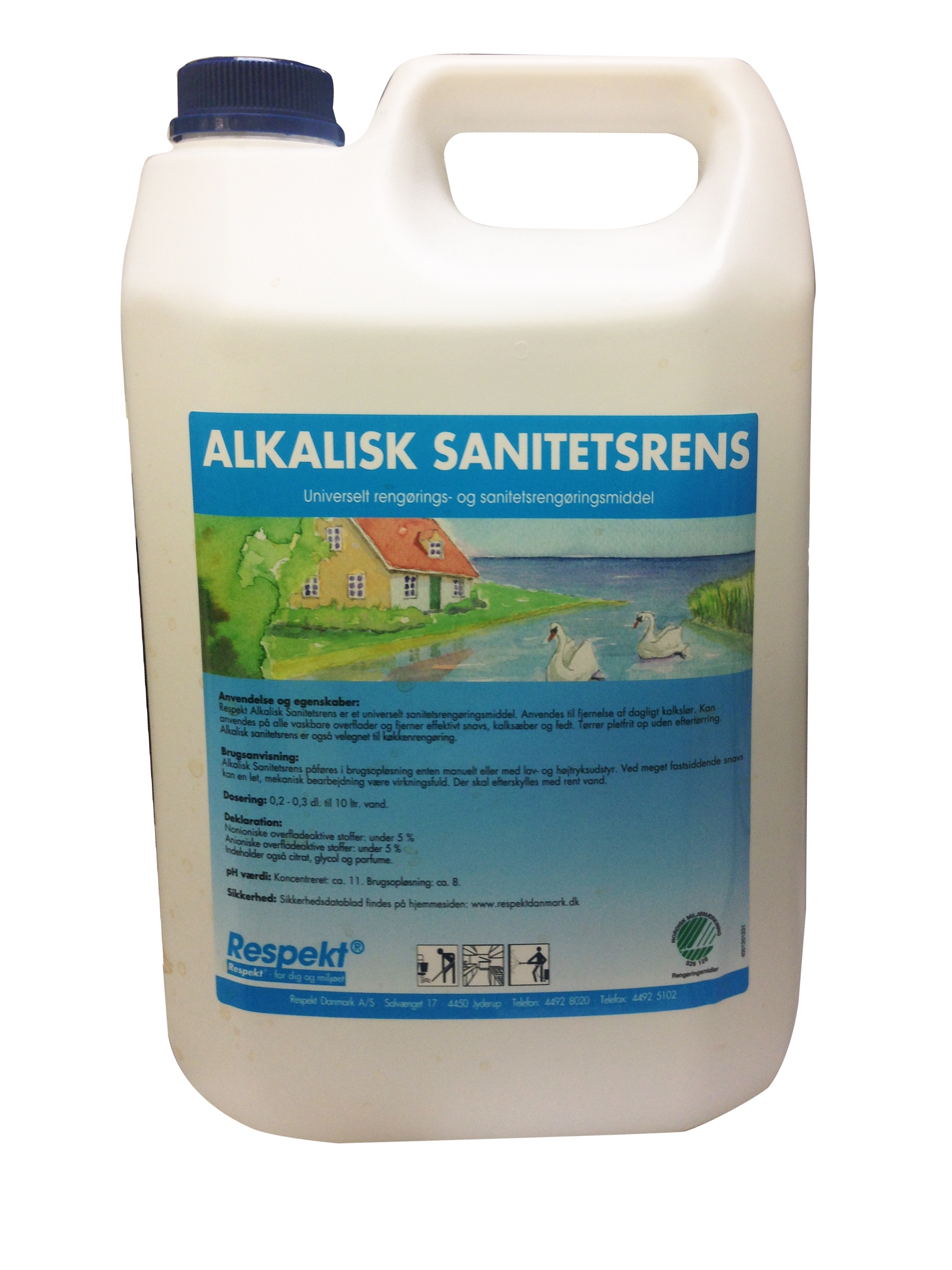Respekt Alkalisk sanitet 5 liter