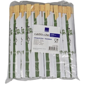 Spisepinde, Gastro-Line 2 stk/pak Bambus 21 cm, 10 pakker/krt
