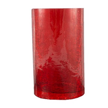 Lampeolie beholder, Pure Ice Rød 12 stk/pak