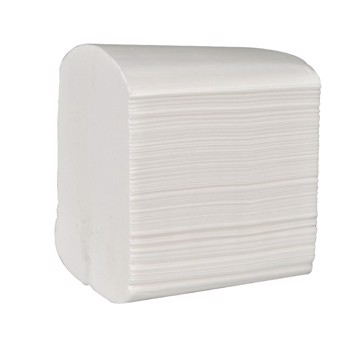 Toiletpapir i ark, neutral, 2-lags, 21x11cm, hvid, 100% nyfiber 9000 ark/pak