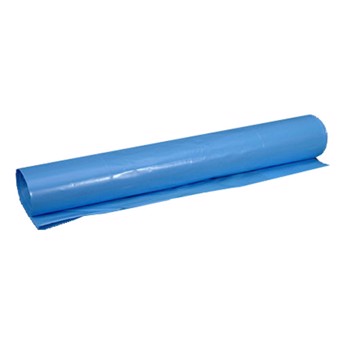 Sække til Sækko-Boy LDPE, blå, 60 MY, 55 x 103 cm, 10 stk/rl/20 rl