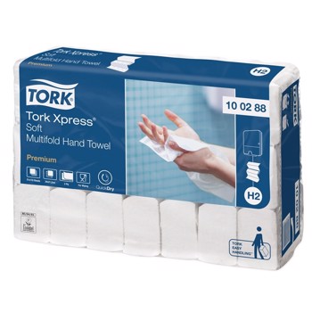 Tork Premium soft, 4-fold H2 Xpress, 2310 stk