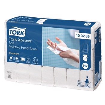Tork Premium soft, 3-fold H2 Xpress, 3150 stk
