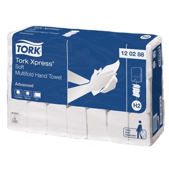 Tork Advanced Soft, 4-fold H2 Xpress, 2856 stk