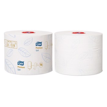 Tork Soft Mid-Size toiletpapir 2-lags T6  27 stk