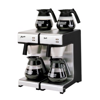 Kaffemaskine Bonamat Mondo Twin inkl. 4 kander manuel vand 400V 4000W