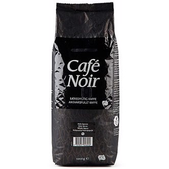Kaffe, Café Noir, hele bønner, 6 x 1kg