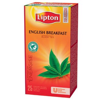 Tebreve, Lipton English breakfast 6 pk x 25 br/krt