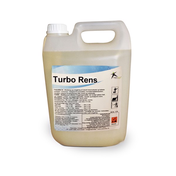 Turbo-Rens, 5 liter, 108 stk