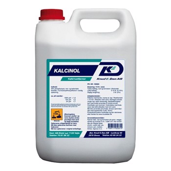 Knud E Dan, Kalcinol Ex, 5 liter kalkfjerner