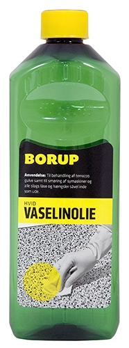 borup vaselineolie hvid 0,5 l